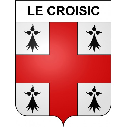 Le Croisic Sticker wappen, gelsenkirchen, augsburg, klebender aufkleber