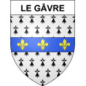 Le Gâvre Sticker wappen, gelsenkirchen, augsburg, klebender aufkleber