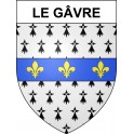 Le Gâvre 44 ville sticker blason écusson autocollant adhésif