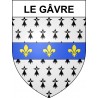 Le Gâvre 44 ville sticker blason écusson autocollant adhésif
