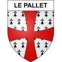 Le Pallet 44 ville sticker blason écusson autocollant adhésif