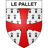 Stickers coat of arms Le Pallet adhesive sticker