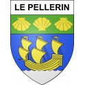Le Pellerin 44 ville sticker blason écusson autocollant adhésif