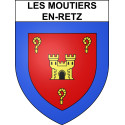 Adesivi stemma Les Moutiers-en-Retz adesivo
