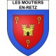 Les Moutiers-en-Retz 44 ville sticker blason écusson autocollant adhésif