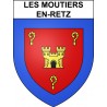 Stickers coat of arms Les Moutiers-en-Retz adhesive sticker