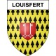 Louisfert 44 ville sticker blason écusson autocollant adhésif