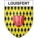 Louisfert Sticker wappen, gelsenkirchen, augsburg, klebender aufkleber