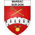 Adesivi stemma Marsac-sur-Don adesivo