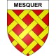 Mesquer Sticker wappen, gelsenkirchen, augsburg, klebender aufkleber