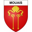 Stickers coat of arms Mouais adhesive sticker