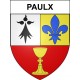 Paulx Sticker wappen, gelsenkirchen, augsburg, klebender aufkleber