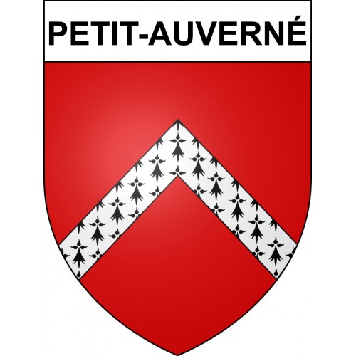 Stickers coat of arms Petit-Auverné adhesive sticker