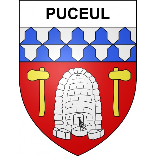 Adesivi stemma Puceul adesivo