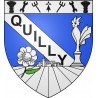 Stickers coat of arms Quilly adhesive sticker