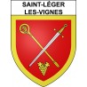 Adesivi stemma Saint-Léger-les-Vignes adesivo
