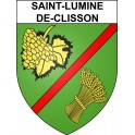 Saint-Lumine-de-Clisson 44 ville sticker blason écusson autocollant adhésif
