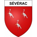 Sévérac 44 ville sticker blason écusson autocollant adhésif