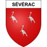 Sévérac 44 ville sticker blason écusson autocollant adhésif