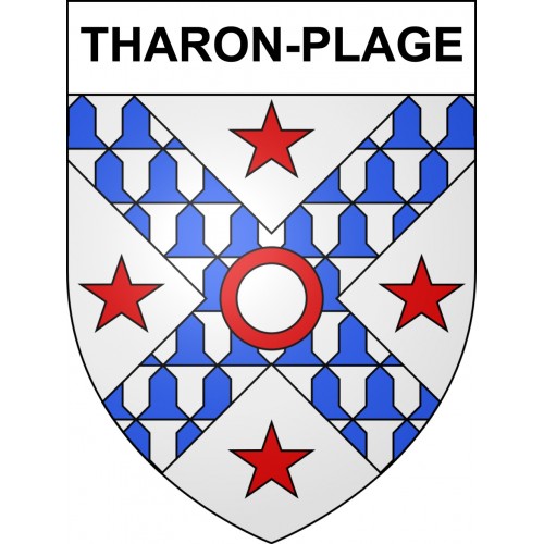 Tharon-Plage 44 ville sticker blason écusson autocollant adhésif