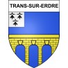 Stickers coat of arms Trans-sur-Erdre adhesive sticker