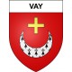 Pegatinas escudo de armas de Vay adhesivo de la etiqueta engomada