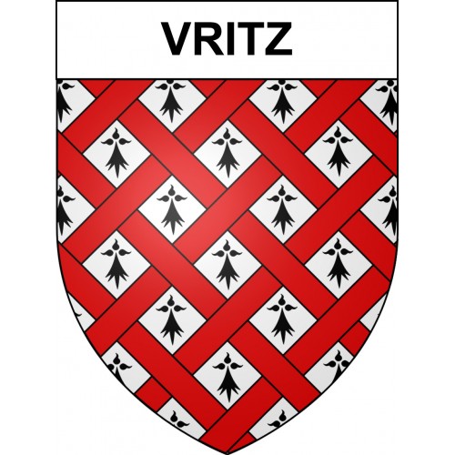 Stickers coat of arms Vritz adhesive sticker