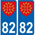 64 Pau-aufkleber plakette ez stadt