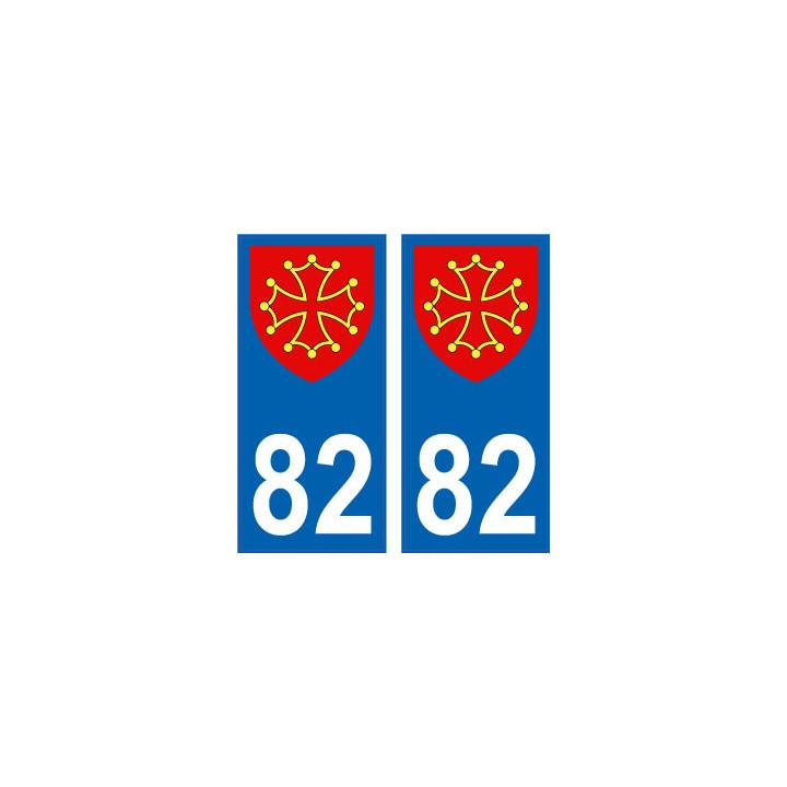 64 Pau sticker plate registration city