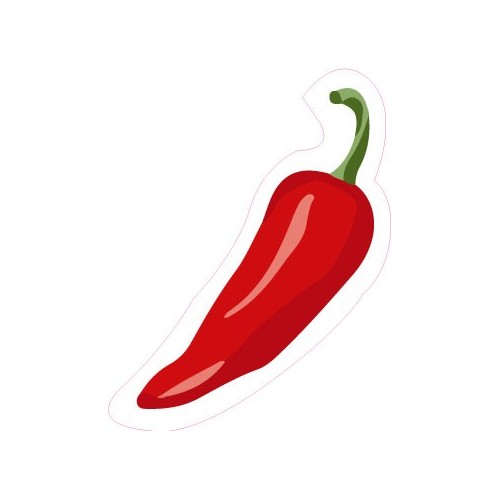 Piment Basque autocollant Piment-Basque logo 22 adhésif sticker