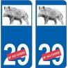66 Cerdanya sticker adesivo piastra