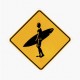 surfeur Panneau autocollant logo 109 adhésif sticker