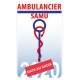 Caducée Samu Ambulancier date au choix sticker autocollant logo 2