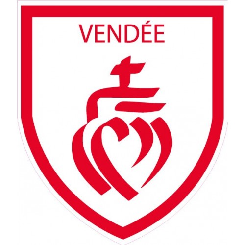 Vendée écusson sticker autocollant adhésif logo 2