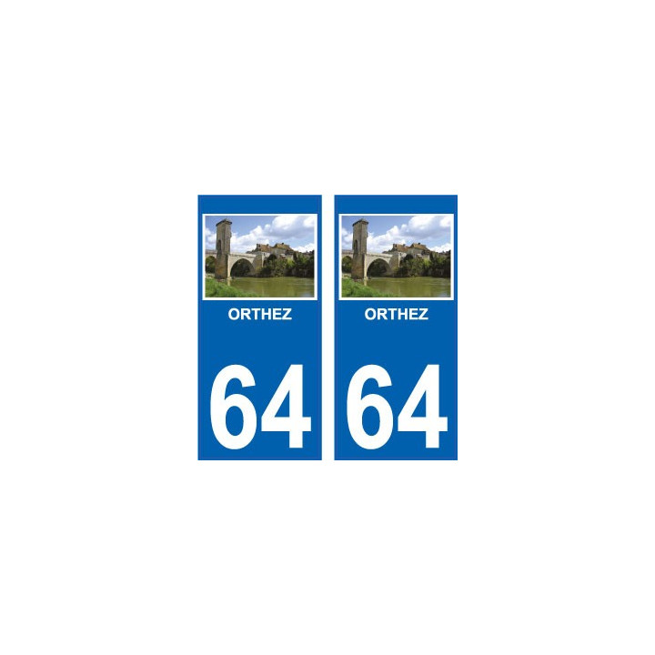 66 Cerdanya sticker sticker plate