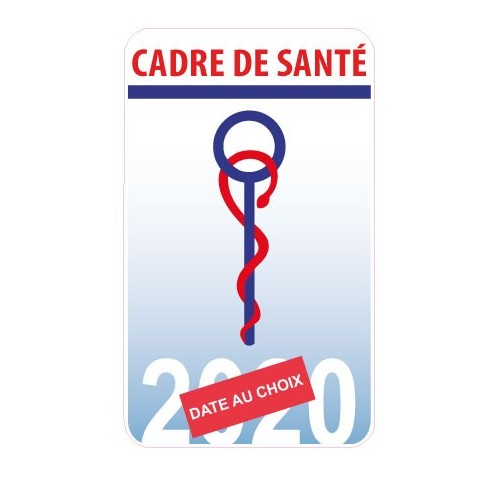 Caduceus pflegeassistentin sticker aufkleber