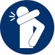 logotipo de groland etiqueta engomada de la etiqueta engomada adhesiva GRD