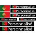 logotipo de groland etiqueta engomada de la etiqueta engomada adhesiva GRD