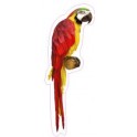 Perroquets Parrot autocollant adhésif sticker logo 3