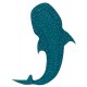 Requin Baleine autocollant adhésif sticker logo 764