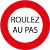 Roulez au pas autocollant adhésif sticker logo 19