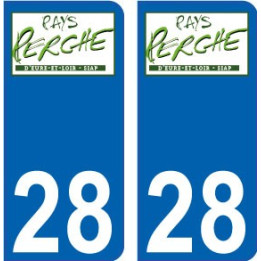 64 Pau logo sticker plate registration city