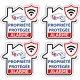 logo groland sticker adhesive sticker GRD