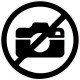 Appareil photo interdit autocollant adhésif sticker logo 46