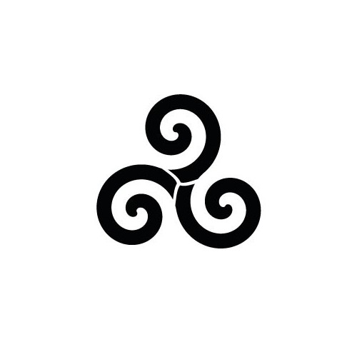 logotipo de groland etiqueta engomada de la etiqueta engomada adhesiva GRD