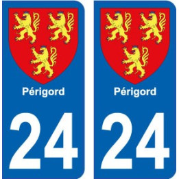 64 Pau placa etiqueta de registro de la ciudad