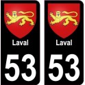 64 Pau sticker plate registration city