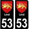 64 Pau-aufkleber plakette ez stadt