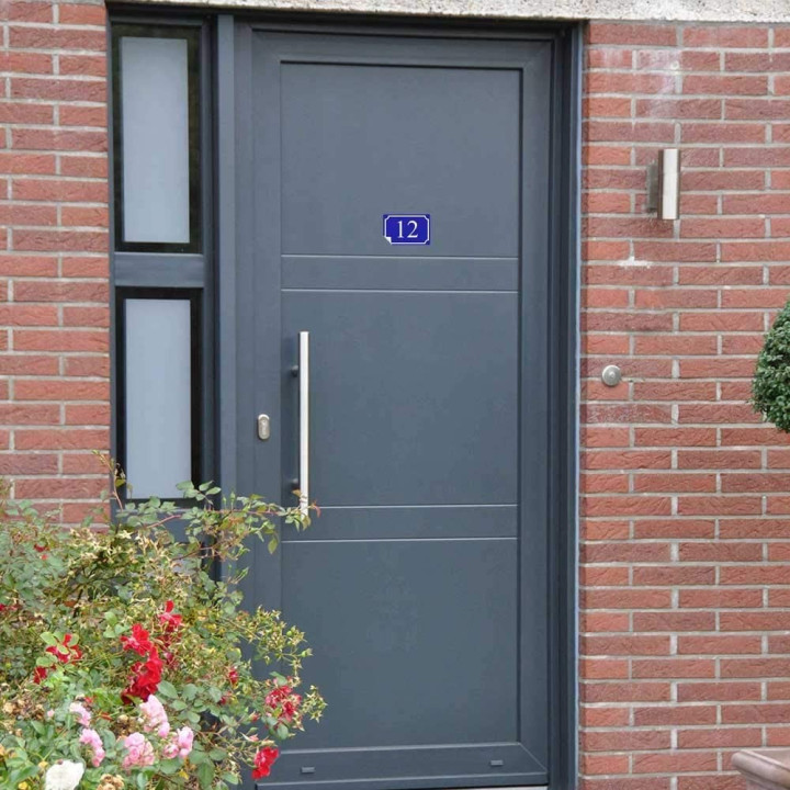 Numéro de rue et couleur aux choix autocollant sticker logo 53