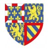 Blason Bourgogne Franche Comté sticker blason écusson autocollant adhésif